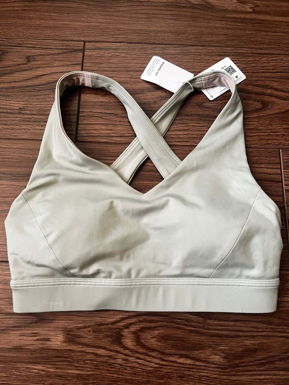 Lululemon Envital Bra B/C Size 4 Fog Green